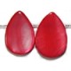 Schelpkraal druppel 9x13mm rood 10 stuks