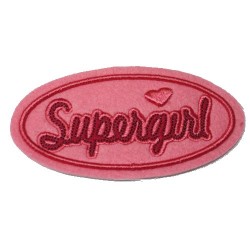 Applicatie Supergirl 11cm rose