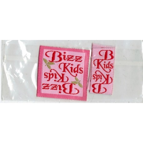 pplicatie Bizz Kids 1*30mm+2*15x30mm rose