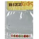 Applicatie BizzKids 15x70mm wit