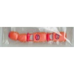 Koordstopper 25mm oranje 2st