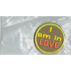 Applicatioe I am in Love 40mm rond groen