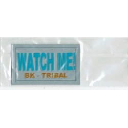 Applicatie 30x50mm Watch Me blauw