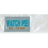Applicatie 30x50mm Watch Me blauw