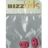Koordstopper 24mm rood/rose 2st