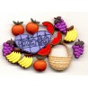 3D elementen fruit