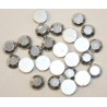 Imitatie plaksteen 4mm kristal 25st