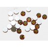 Imitatie plaksteen 5mm topaas AB 25st