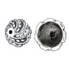 Kralenkapje past 9-14mm bewerkt zkl. 10st