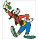 Borduurpakket Goofy 14x15cm