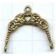 Tasbeugel 2,5cm oud goud zonder ketting