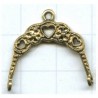 Tasbeugel 2,5cm oud goud zonder ketting