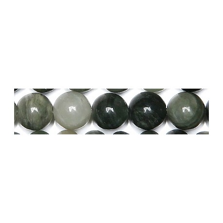 Edelsteen 8mm Lake labradorite grey ca. 38cm.