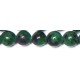 Edelsteen 8mm grijze green/red zoisite ca. 38cm.