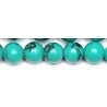 Edelsteen 8mm green turqoise cs. 38cm.