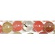 Edelsteen 8mm watermelon crystal ca. 38cm