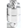 Magneetsluiting 6x11mm rhodium p.st.