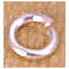 925 zilver ringetjes 4mm 0,7mm dik 10st.