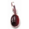 hanger 11mm zilver met topaas