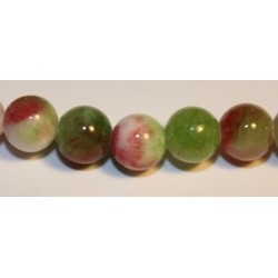 Edelsteen 6mm Groen Rood Perzische Jade ca.38cm