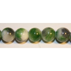 Edelsteen 6mm Groen Zwart Perzische Jade ca.38cm