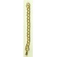 Verlengketting 7mm verguld met bal 5st.