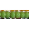 Facetkr disc 3x4,5 opaal groen ca 110st