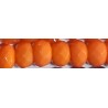 Facetkr disc 3x4,5 oranje jade ca 110st