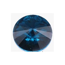 Rivoli 12mm chrystal saffier blauw p.st.