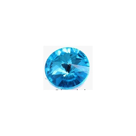 Rivoli 12mm chrystal aquamarijn p.st.