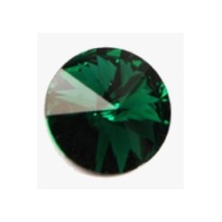 Rivoli 12mm chrystal emerald p.st.