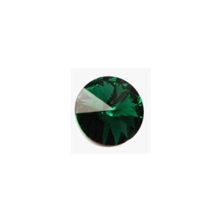 Rivoli 12mm chrystal emerald p.st.