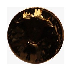 Rivoli 12mm chrystal black diamond p.st.