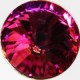 Rivoli 12mm chrystal vitrail rose p.st.