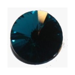 Rivoli 12mm chrystal blue zircon p.st.