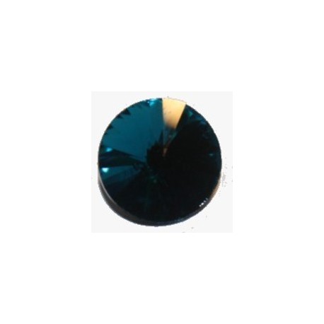 Rivoli 12mm chrystal blue zircon p.st.