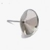 Oorsteker voor 12mm rivoli ZONDER angoog. zkl. pp