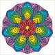 Mandala 33x33cm