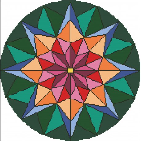 Mandala 38.5x38.5cm