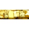 Japspis blokjes 4x4mm houtkleur 90st. ca 38cm.