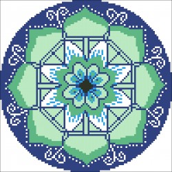 Borduurpakket kralen Madala 22x22cm