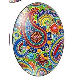 Cabochon 30x40mm orientale figuren