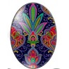 Cabochon 30x40mm orientale figuren