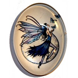 Cabochon 30x40mm Feeën figuren