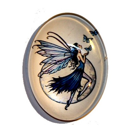 Cabochon 30x40mm Feeën figuren