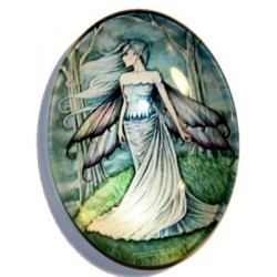 Cabochon 30x40mm Feeën figuren