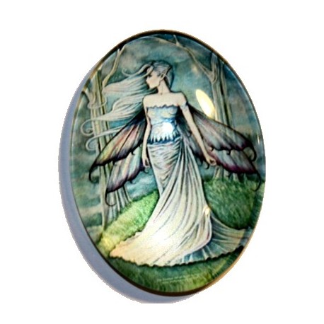 Cabochon 30x40mm Feeën figuren