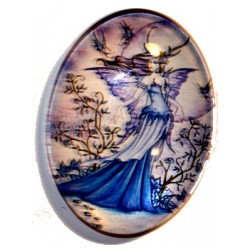 Cabochon 30x40mm Feeën figuren