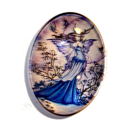 Cabochon 30x40mm Feeën figuren