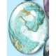 Cabochon 30x40mm agate geode foto